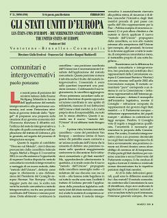 Prima pagina numero 20, Marzo 2011